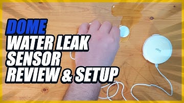 Dome Water Leak Sensor  - Review & Setup