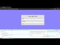 Login Form Validation