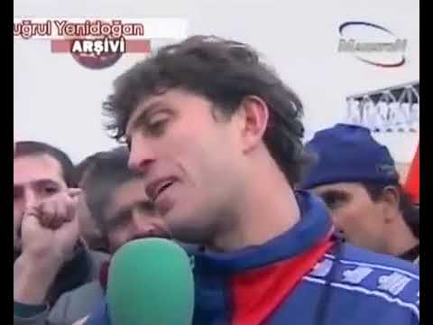 Vanspor   Beşiktaş maçında Sergen Yalçın'ın Frikik Vuruşu Barajda Elle Kesiliyor 26 01  1997