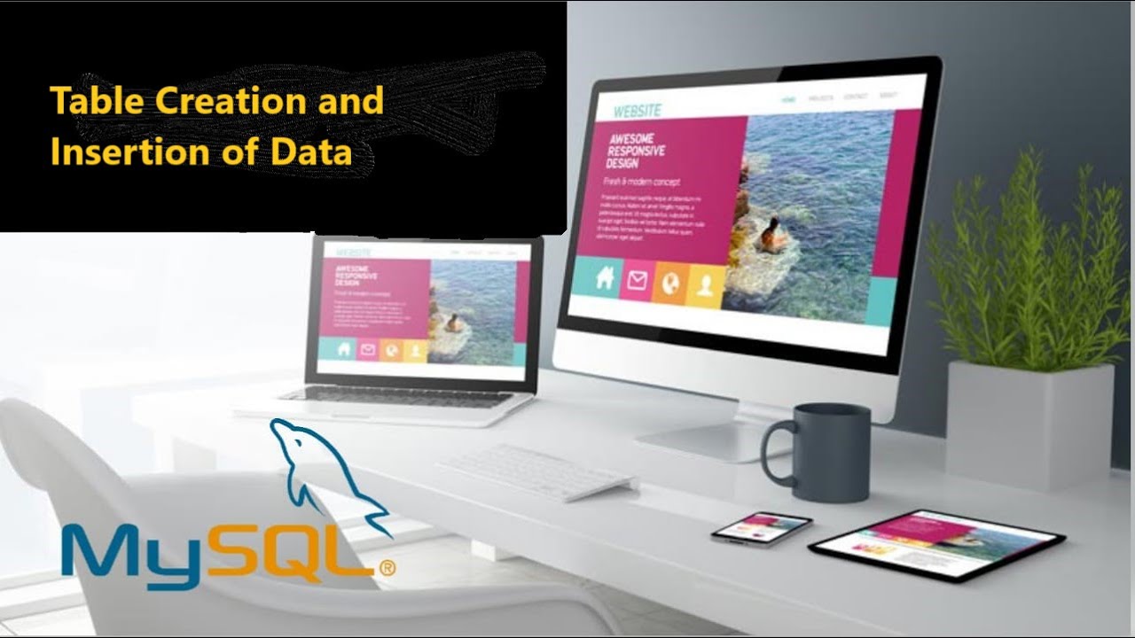 Table Creation and Insertion of Data | MySQL Tutorial -5 | Tamil ...