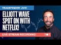 Elliott Wave spot on with Netflix! TradeFinder LIVE - Full Recording 19 April 2022