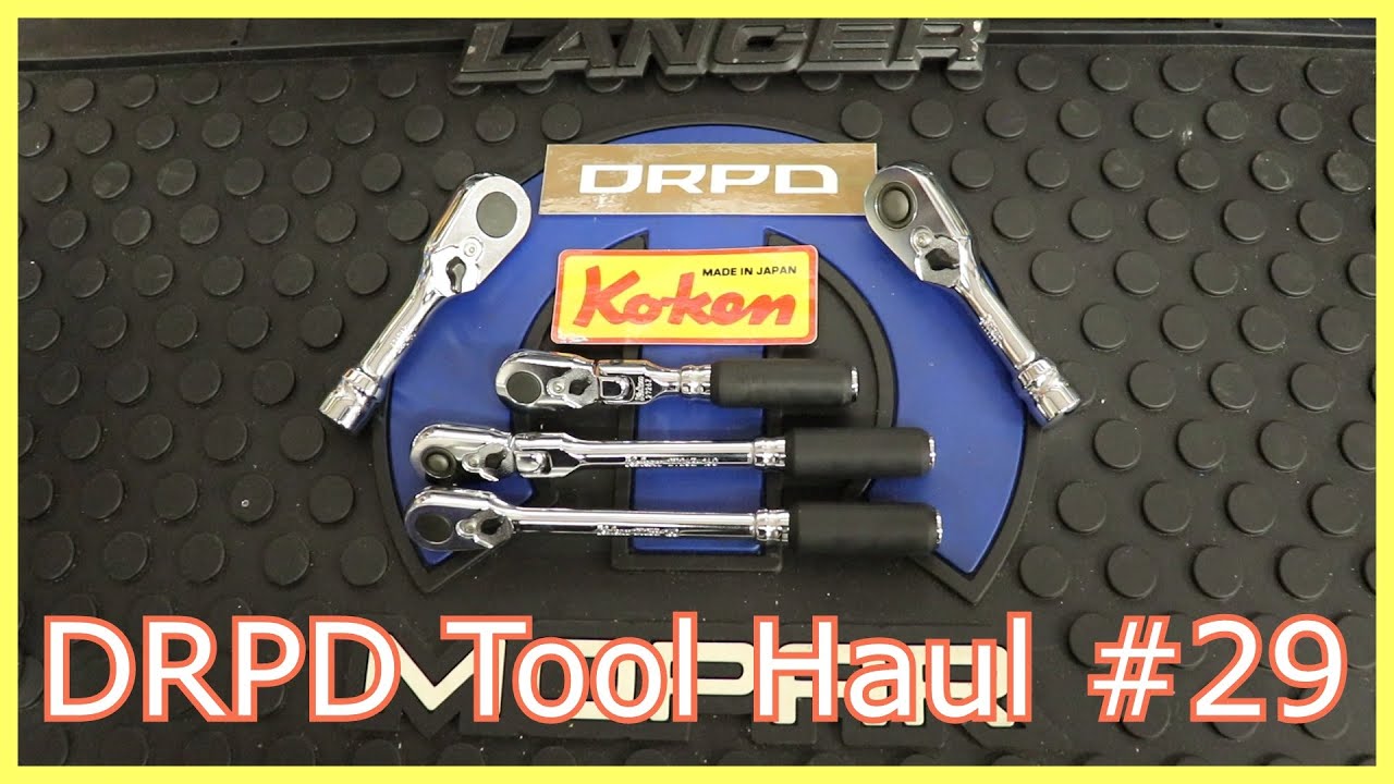 DRPD Tool Haul #29: More Koken Ratchets