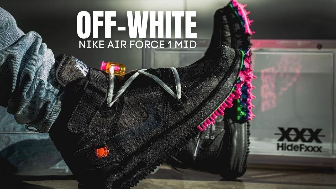 Off-White x Nike Air Force 1 Mid - YouTube