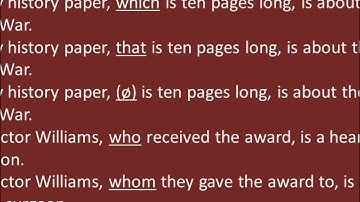 Using Commas in Adjective Clauses