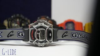 Thermo Data Gl-140-8Jr Grey G-Lide G-Shock Watch Unboxing Review