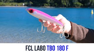 Option Tackle - FCL Labo | TBO 180 | ~70g A Floating Stickbait With A Duck Dive Type Action Best Worke