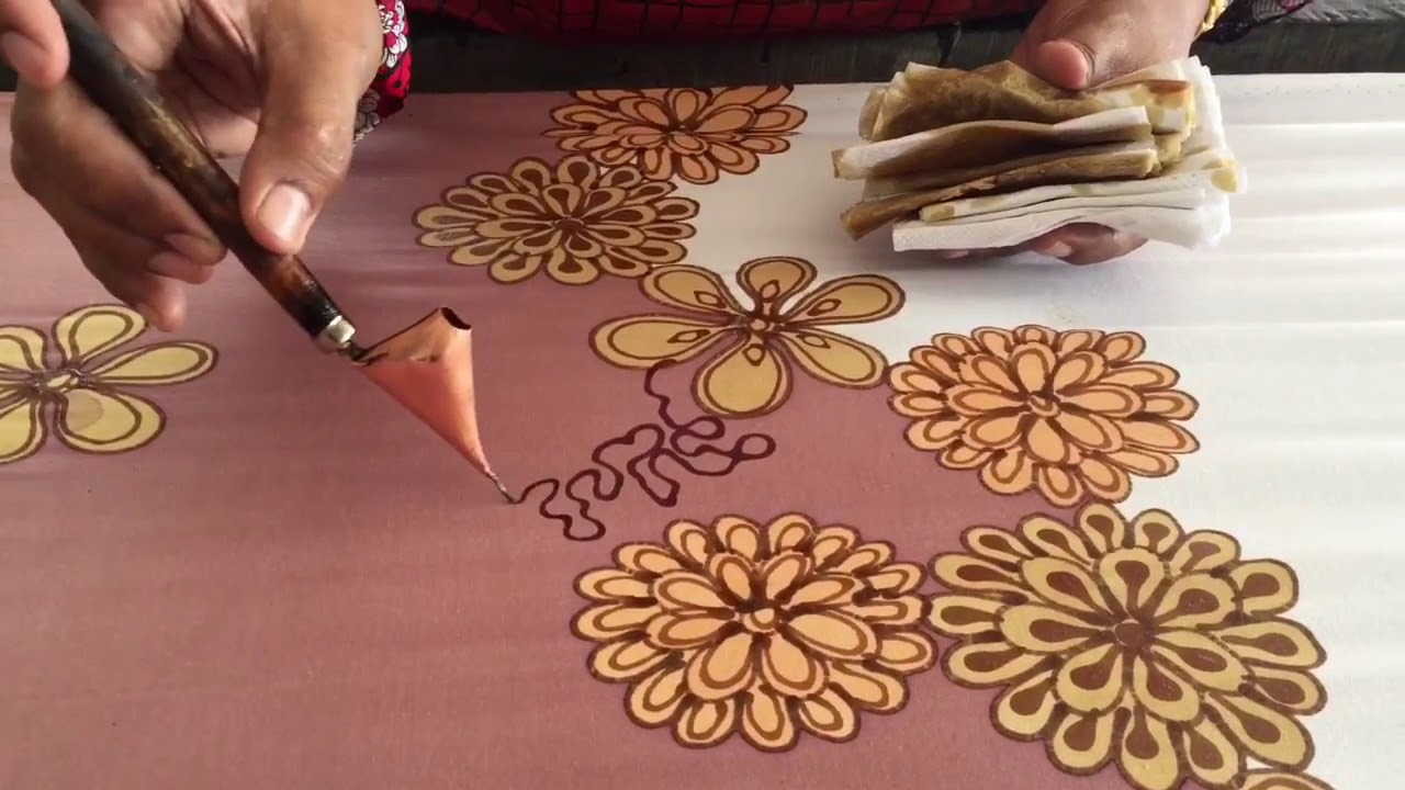 Proses mencanting batik by NBSB YouTube