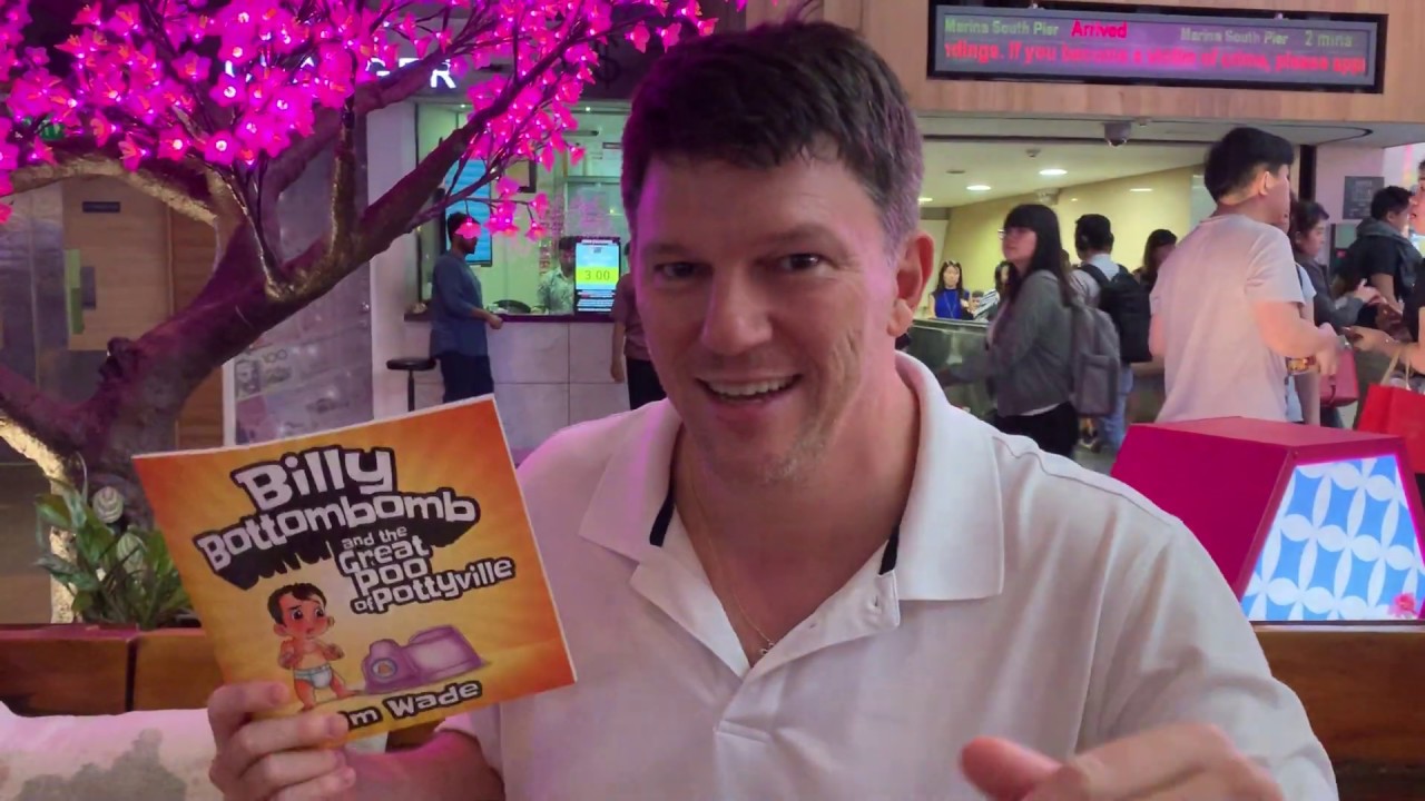 Tim Wade unboxing Billy Bottombomb and the Great Poo of Pottyville