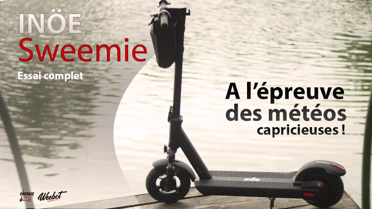 SWEEMIE - (ESSAI) - LA TROTTINETTE ELECTRIQUE RESISTANTE A LA PLUIE