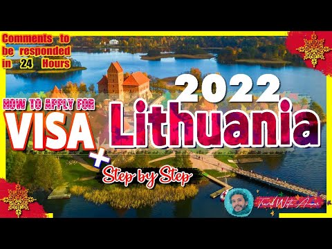 Lithuania Visa 2022 | step by step | Europe Schengen Visa 2022 (Subtitled)