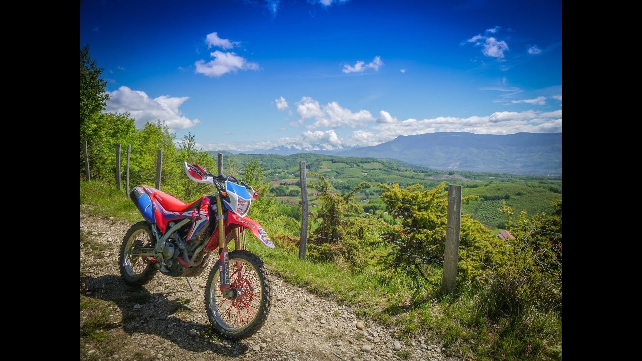 Balade Trail Honda CRF 250 L 2017, France YouTube