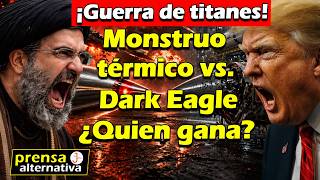 Infierno en la tierra! Fuego térmico de Irán contra Dark Eagle ¿Quién gana?