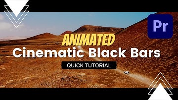 Animated Cinematic Black Bars in Premiere Pro 2023 | Quick Tutorial