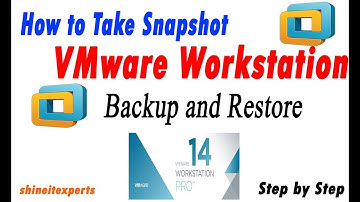 how to Take and Revert Snapshot in VMware Workstation