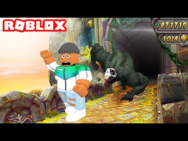 Temple Run In Roblox Youtube - temple run 3d roblox