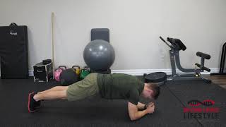 Plank Side Steps - exercise