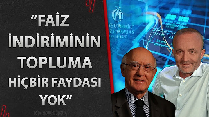 "Faiz İndiriminin Topluma Hiçbir Faydası Yok" | BURHAN ŞENATALAR