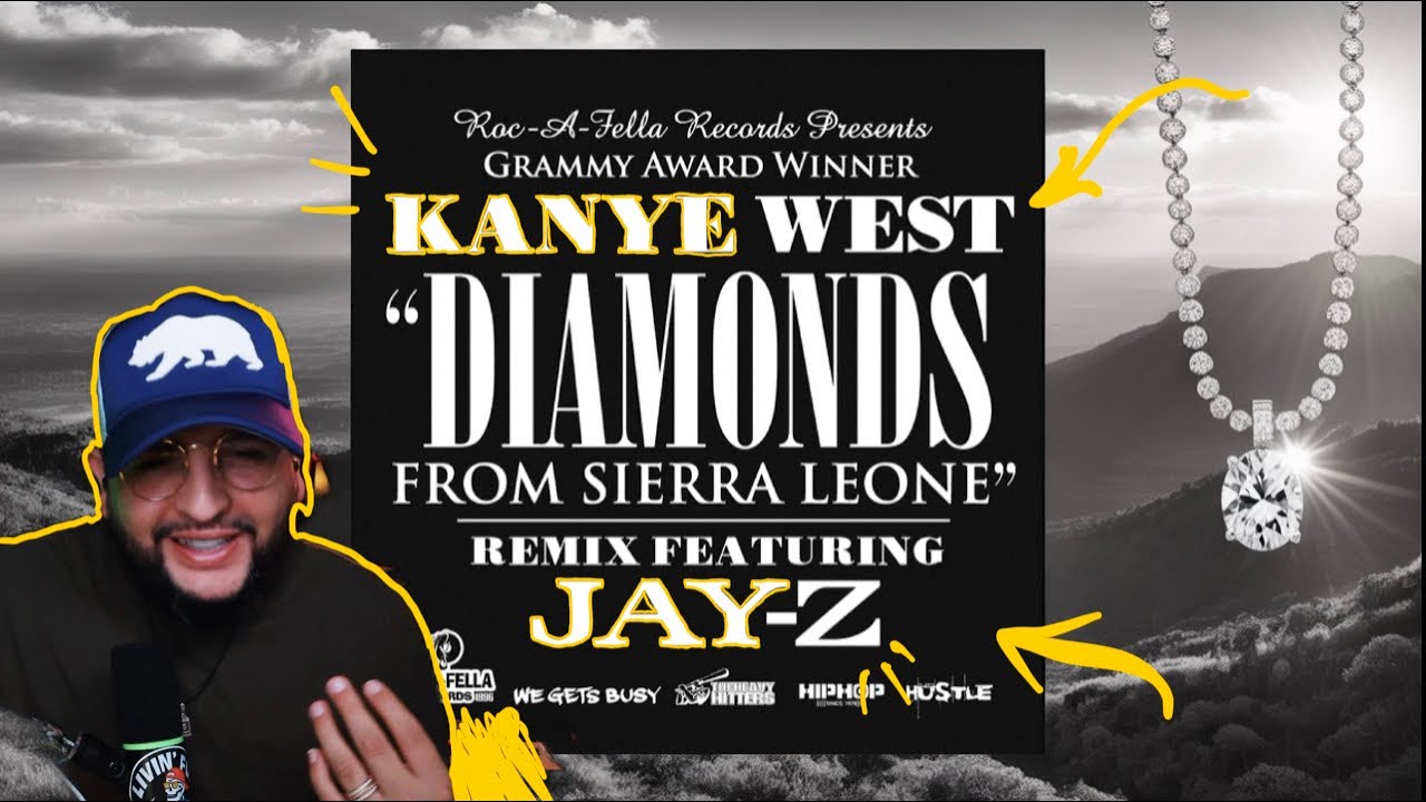 Kanye West ft. Jay-Z – Diamonds from Sierra Leone (Remix) | First Time Reaction