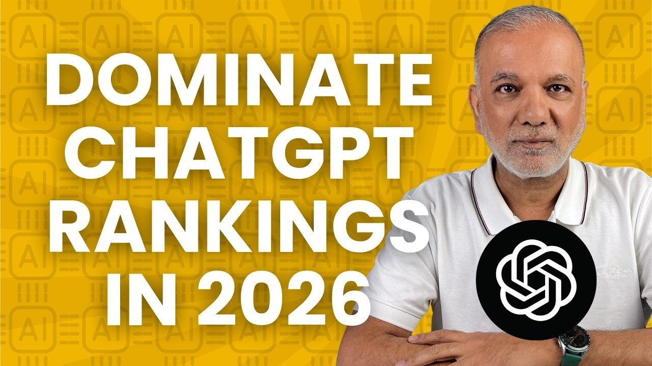 How To Rank in ChatGPT | The New SEO Playbook for 2026 - YouTube