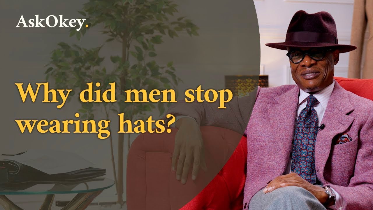 why did people stop dressing formally men wearing hats? Fall - Seasonal Sale
