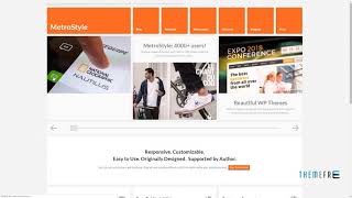 MetroStyle Responsive All Purpose WordPress Theme      Kyrie Shelley