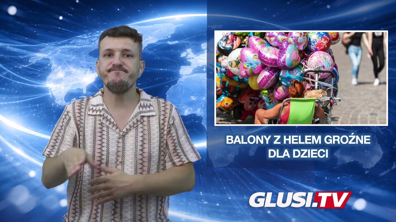 Balony z helem groźne dla dzieci