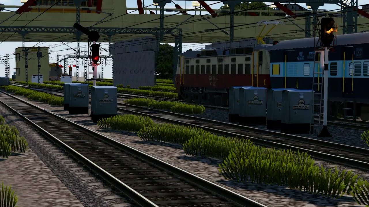 RAILWAY SIMULATOR INDIA || FROM GHZ-RJPB-PNBE-DNR || THE MW SAI03 