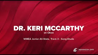 WMEA Jr All-State Oboe Track 3: Song Etude