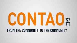 Contao 5.7 LTS Release Trailer