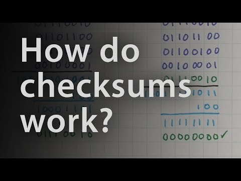 Checksums and Hamming distance