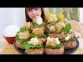 【大食い】おろしポン酢ハンバーグ