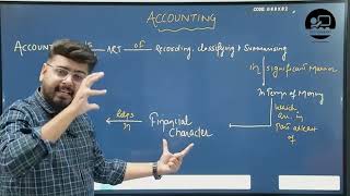 Part-1 | Chapter - 1 | Meaning &amp; Objective of Accounting | Class 11 Accounts | Session 2026-27