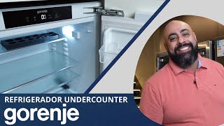 Refrigerador Undercounter 137 Litros Sem Revestimento | Gorenje