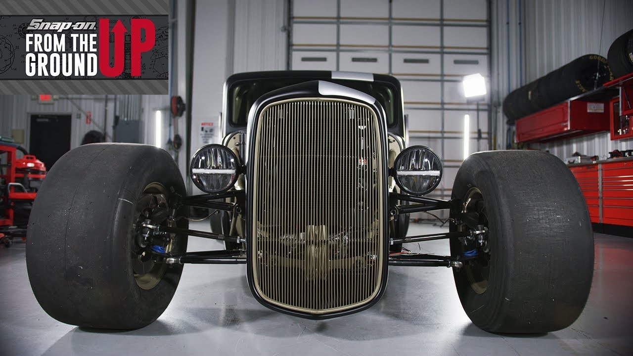 Joey Logano and Team Snap-on Builds a 1935 Factory Five Hot Rod