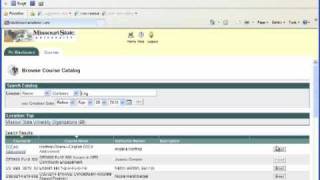 Blackboard Student Navigation Overview