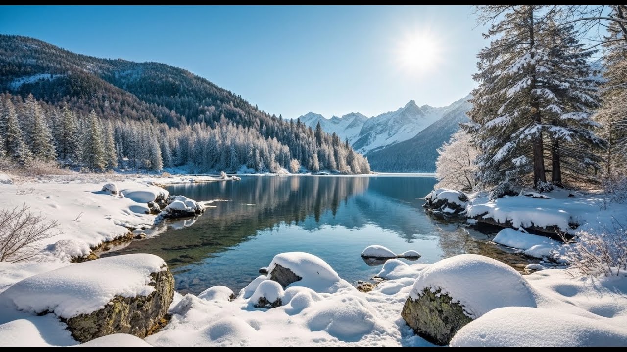 Beautiful Winter Music 2026 ❄️ 30 Most Beautiful Piano Pieces for the Heart & Soul  4K Winter Scener