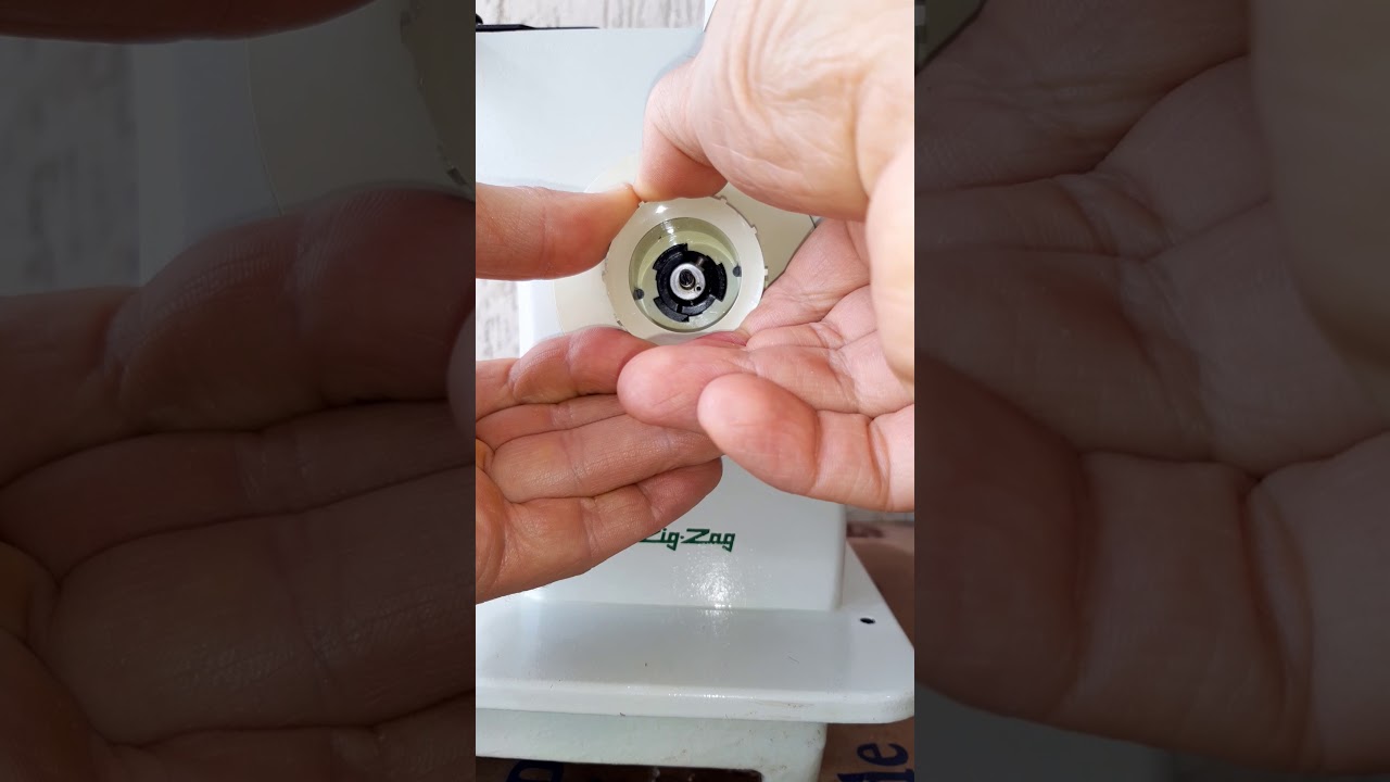 Máquina costura singer 242 247 substituição troca engrenagem vertical