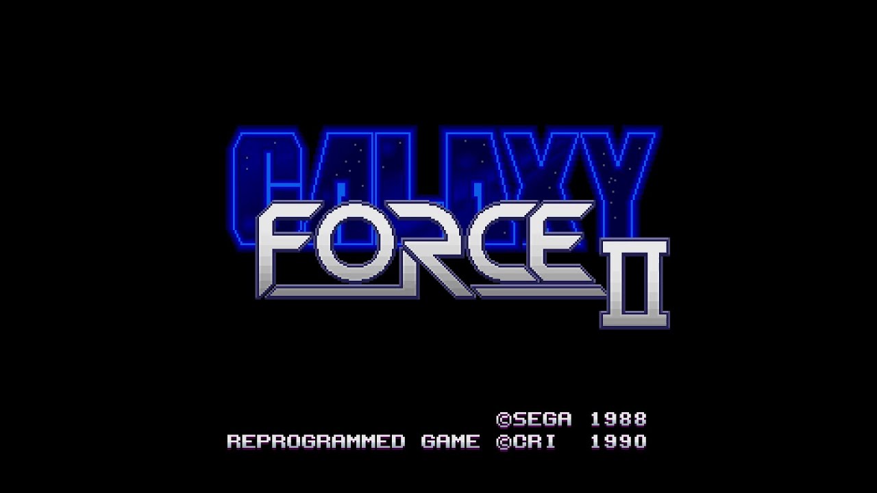 Galaxy Force II (FM Towns) – Introduction et écran-titre (Japonais) – 1080p