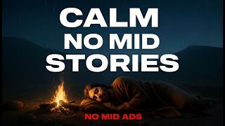 (NO MID ADS) Calm Bible Stories For Sleep And Relaxation | Fall Asleep In Gods Word...| Rain Sounds