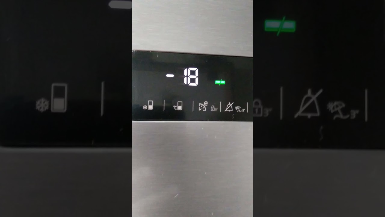 Pentru frigider în mare niște setări...