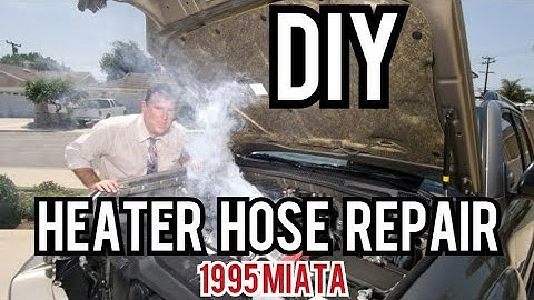 1989-2005 Mazda MX-5 Miata Heater Hose Replacement