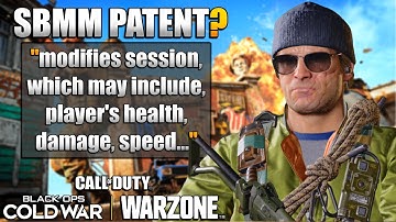 Does Patent Use SBMM to Change Damage/Health in Real-Time for CoD? | Cold War Matchmaking