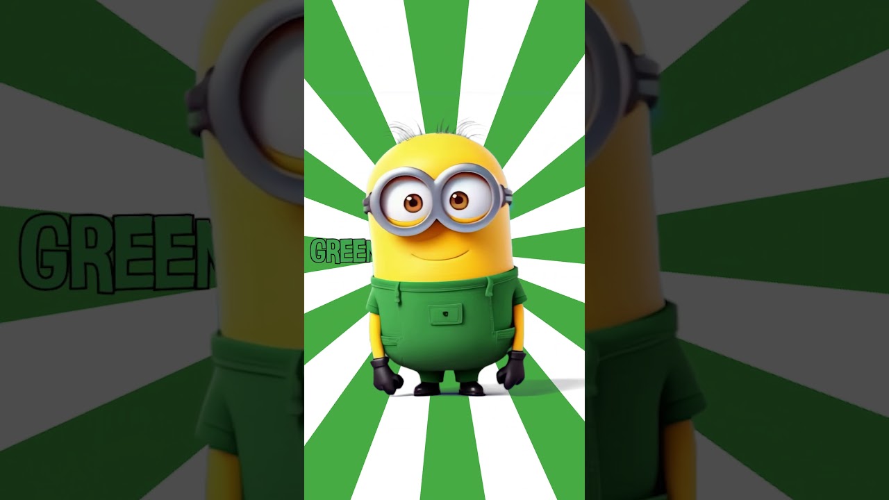 Despicable Me 5 Colors Song Minions | Nursery Rhymes for Kids | Simple Songs | SH Kids Minyonlar