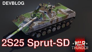 2S25 Sprut-SD Devblog [War Thunder 