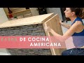 BARRA de COCINA AMERICANA 🍽️🏡 ¡Fácil, económica y en muy poco pasos! 😍 Decogarden