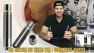 The HoneyStick Silencer 510 Wax Vape Tank The HoneyStick Silencer 510 Wax Vape Tank