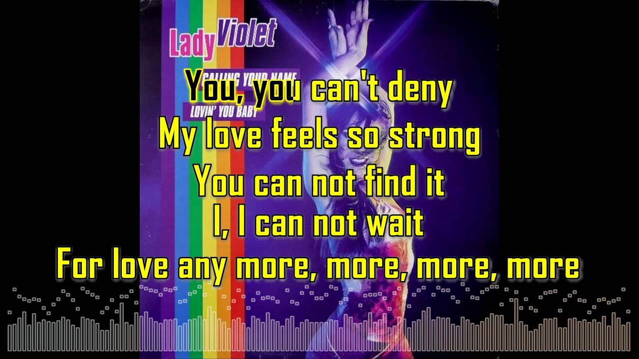 Lady Violet - Calling Your Name (7" single with lyrics) - YouTube