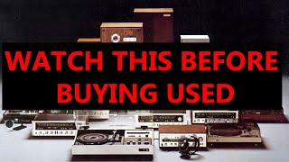 How to buy Used Audio Equipment and Protect Yourself