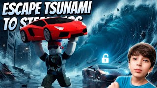 July 27, 2026​STIEALING CARS from a TSUNAMI! 😱🔥 screenshot 5