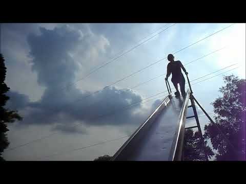 WATCH ME GO UP THEN DOWN THE SLIDE